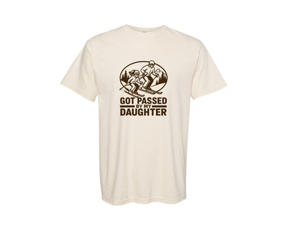 brand:Comfort Colors|color:Ivory|Got Passed By My Daughter Graphic T-Shirt