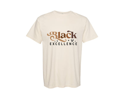 brand:Comfort Colors|color:Ivory|Black Excellence Black History 3 Graphic T-Shirt