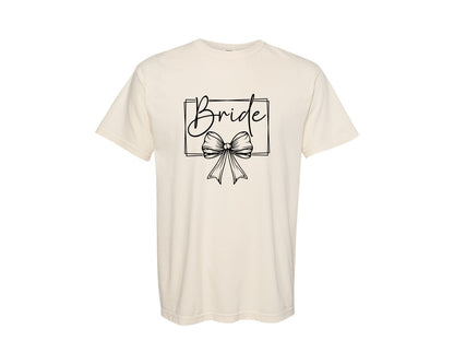 brand:Comfort Colors|color:Ivory|Bachelorette Bridal Party Bride Wedding Graphic T-Shirt