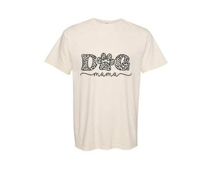 brand:Comfort Colors|color:Ivory|Dog Mama Valentine Graphic T-Shirt