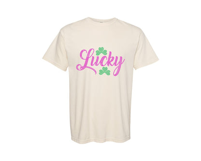 brand:Comfort Colors|color:Ivory|Rhinestone Design 662 Graphic T-Shirt