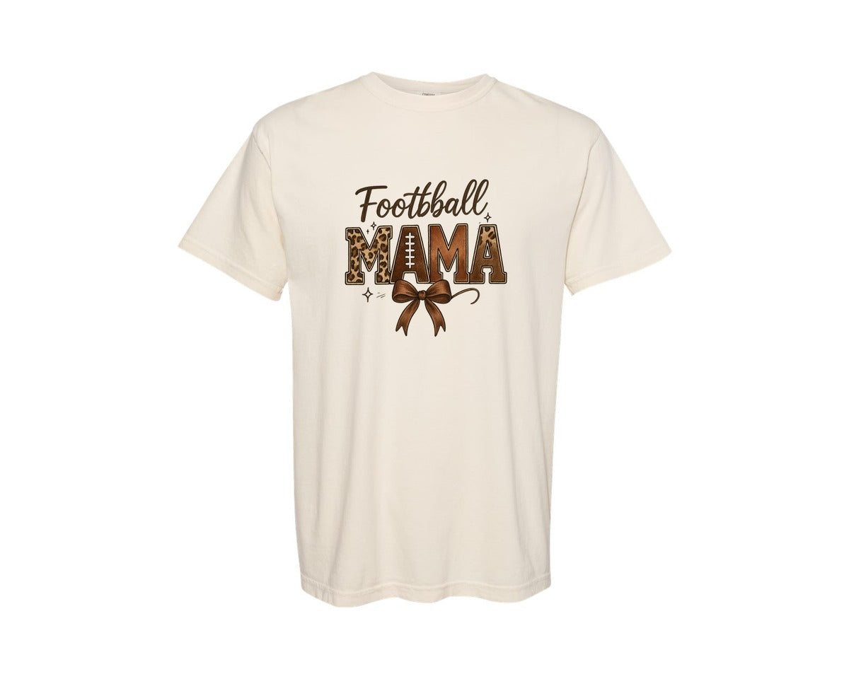 brand:Comfort Colors|color:Ivory|Football Mama Game Daytouchdown Season 3 Graphic T-Shirt