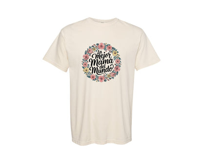 brand:Comfort Colors|color:Ivory|Spanish Mothers Day 5 Graphic T-Shirt