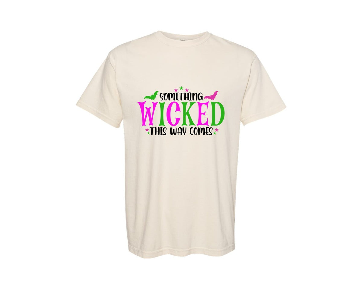 brand:Comfort Colors|color:Ivory|Wicked Svgwicked Movie Svgwicked Pink 2 Graphic T-Shirt
