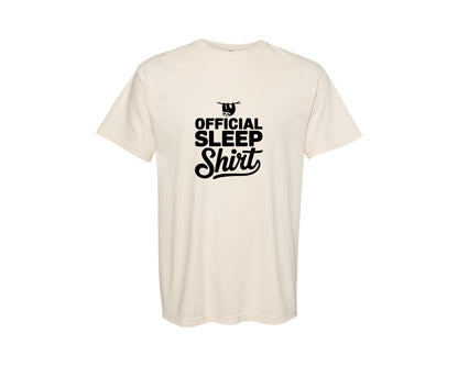 brand:Comfort Colors|color:Ivory|Official Sleep Shirt T Shirt Graphic T-Shirt