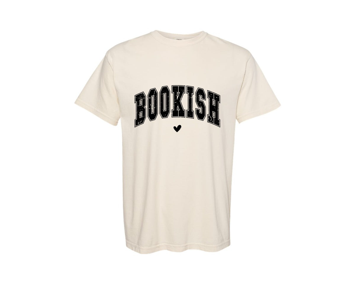brand:Comfort Colors|color:Ivory|Bookish Reading Book Lover Graphic T-Shirt