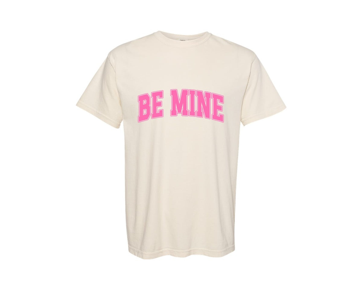 brand:Comfort Colors|color:Ivory|Varsity Valentine Graphic T-Shirt