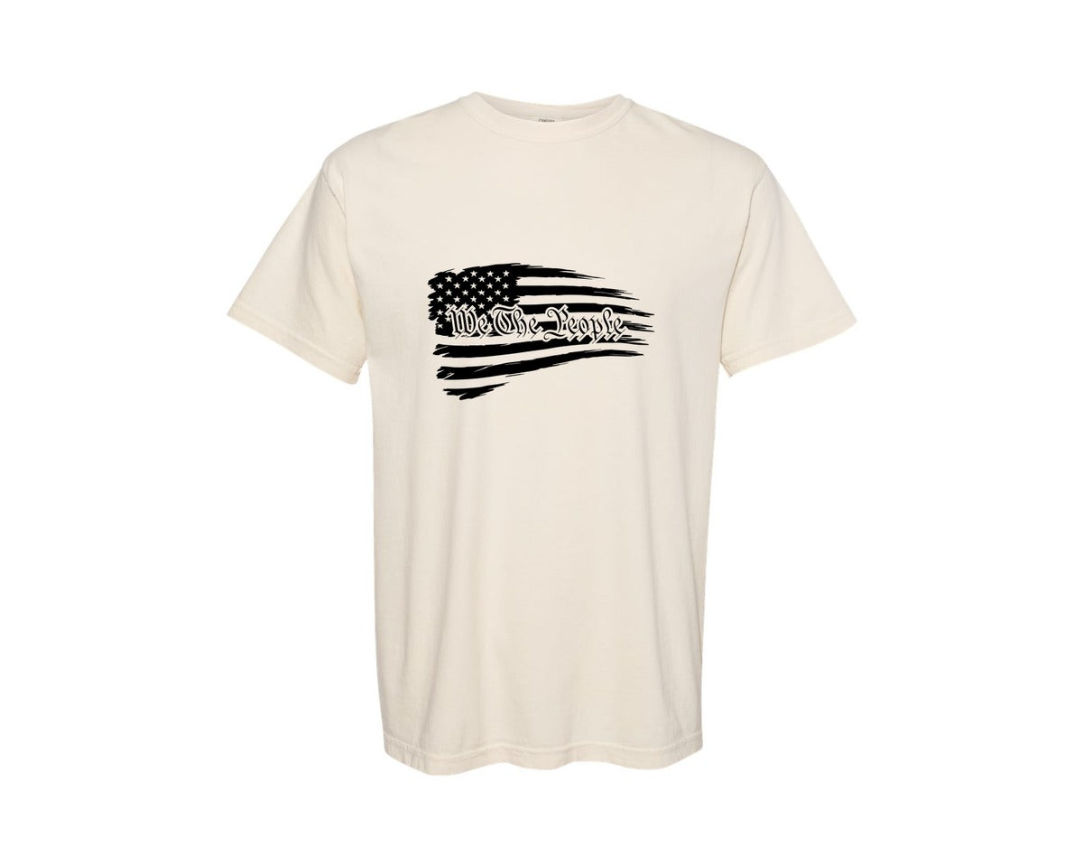 brand:Comfort Colors|color:Ivory|We The People 18 Graphic T-Shirt