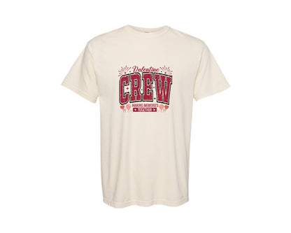 brand:Comfort Colors|color:Ivory|Valentine Crew Trendy Valentine Graphic T-Shirt