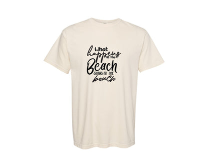 brand:Comfort Colors|color:Ivory|Summer Beach Funny Sayings Graphic T-Shirt