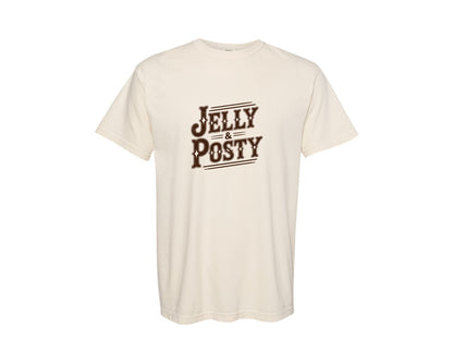 brand:Comfort Colors|color:Ivory|Jelly And Posty Post Western Graphic T-Shirt