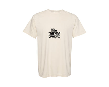 brand:Comfort Colors|color:Ivory|Friends Cruise 2025 Svgcruise Ship Graphic T-Shirt