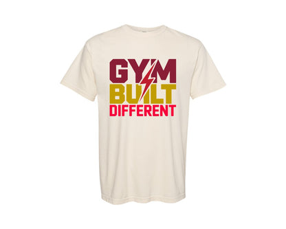 brand:Comfort Colors|color:Ivory|Gym Built Different Graphic T-Shirt