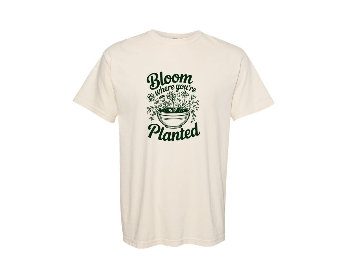 brand:Comfort Colors|color:Ivory|Funny Plant Lover Plant Lady 5 Graphic T-Shirt