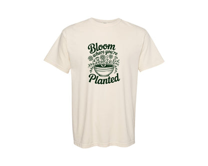 brand:Comfort Colors|color:Ivory|Funny Plant Lover Plant Lady 5 Graphic T-Shirt