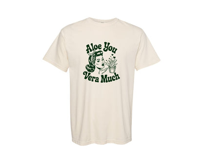 brand:Comfort Colors|color:Ivory|Plant Lover Skeleton Plant 3 Graphic T-Shirt