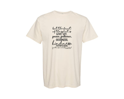 brand:Comfort Colors|color:Ivory|Farmhouse Christian Sign 7 Graphic T-Shirt