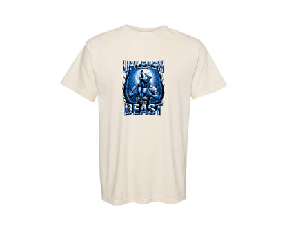 brand:Comfort Colors|color:Ivory|Unleash The Beast Wolf Graphic T-Shirt