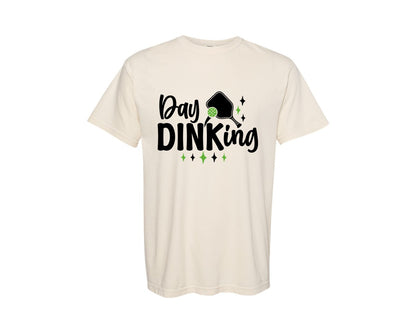 brand:Comfort Colors|color:Ivory|Day Dinking Pickleball Graphic T-Shirt
