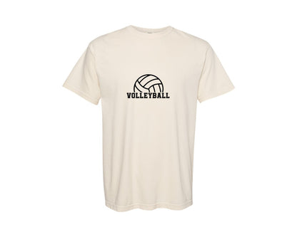 brand:Comfort Colors|color:Ivory|Volleyball 15 Graphic T-Shirt