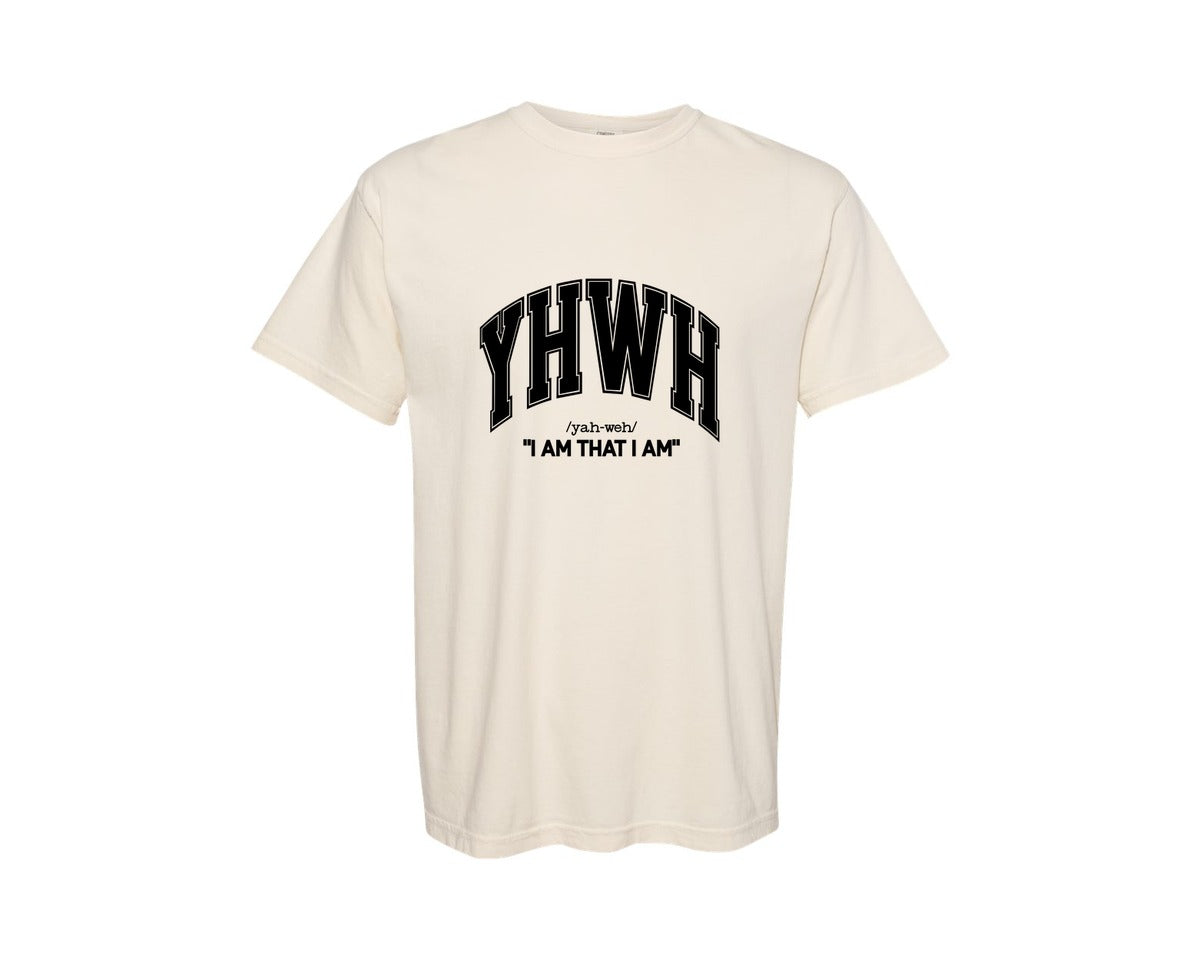 brand:Comfort Colors|color:Ivory|Names Of Christ Christian Varisty Graphic T-Shirt