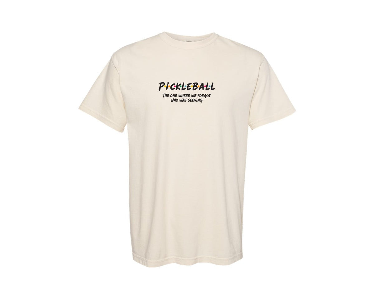 brand:Comfort Colors|color:Ivory|Funny Pickleball Definition Humor Shirt Graphic T-Shirt