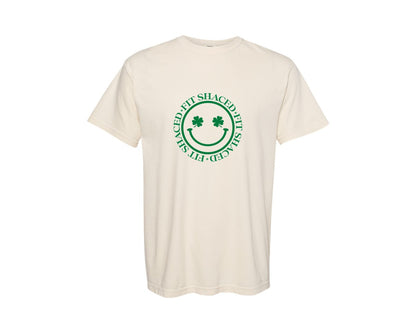 brand:Comfort Colors|color:Ivory|Fit Shaced St Patricks Day 16 Graphic T-Shirt
