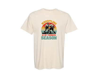 brand:Comfort Colors|color:Ivory|Wrestling T Shirt Design 48 Graphic T-Shirt
