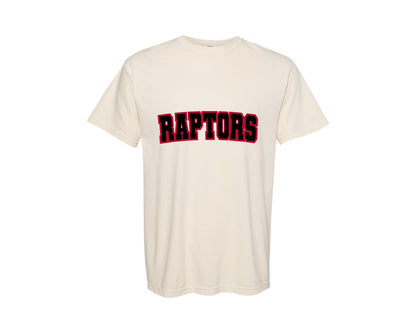 brand:Comfort Colors|color:Ivory|Raptors Sports Team Graphic T-Shirt