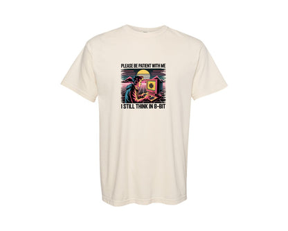 brand:Comfort Colors|color:Ivory|Please Be Patient With Me Retro Old Graphic T-Shirt
