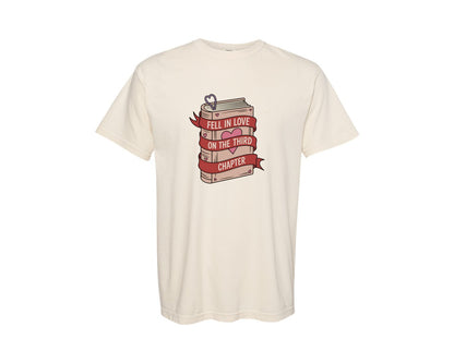 brand:Comfort Colors|color:Ivory|Bookish Love Quote For Readers Graphic T-Shirt