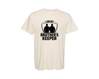 brand:Comfort Colors|color:Ivory|I Am My Brothers Keeper Graphic T-Shirt