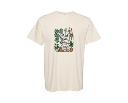 brand:Comfort Colors|color:Ivory|Funny Plant Lover Sarcastic T Shirt Graphic T-Shirt
