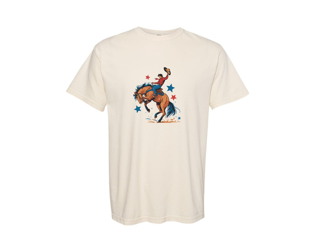 brand:Comfort Colors|color:Ivory|Rodeo Spirit Graphic T-Shirt