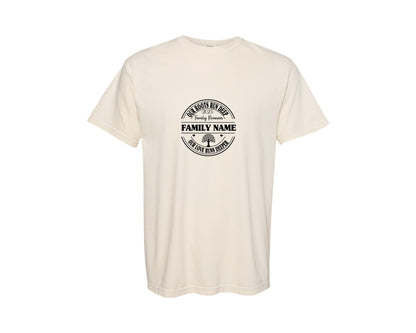 brand:Comfort Colors|color:Ivory|Custom Family Reunion 2025 Graphic T-Shirt