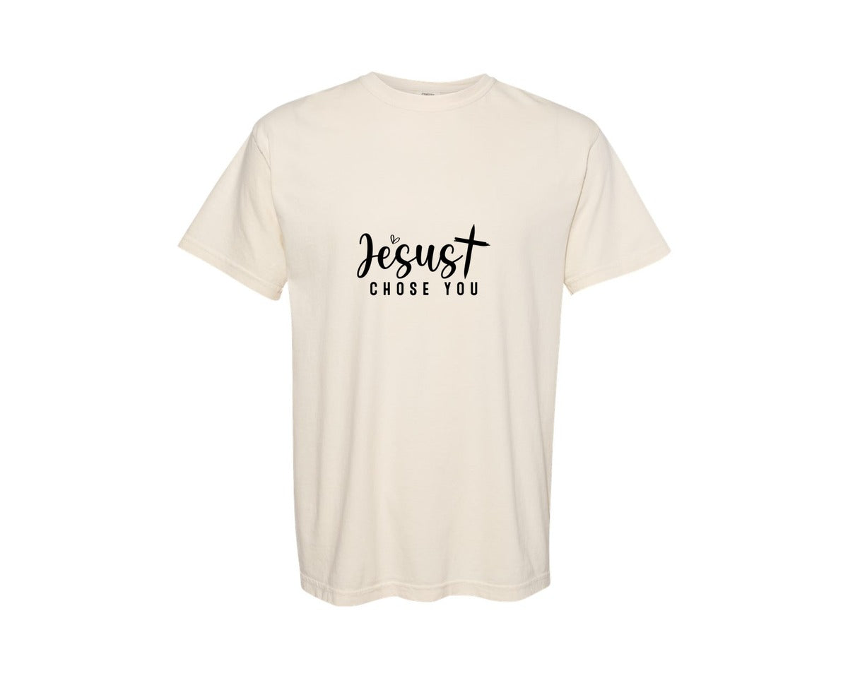 brand:Comfort Colors|color:Ivory|Elegant Christian Faith Quote Graphic T-Shirt