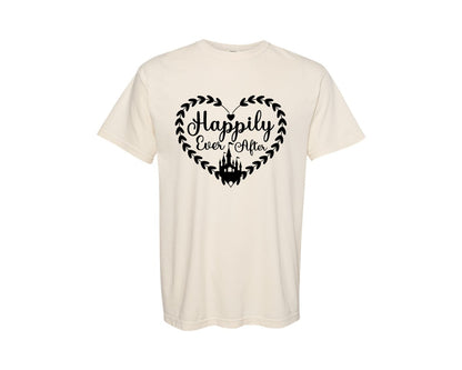 brand:Comfort Colors|color:Ivory|Happily Ever After 2 Graphic T-Shirt
