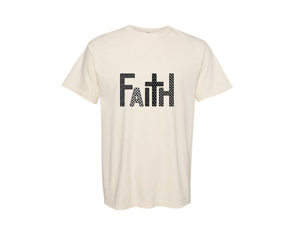 brand:Comfort Colors|color:Ivory|Faith Jesus Bible Verses Graphic T-Shirt