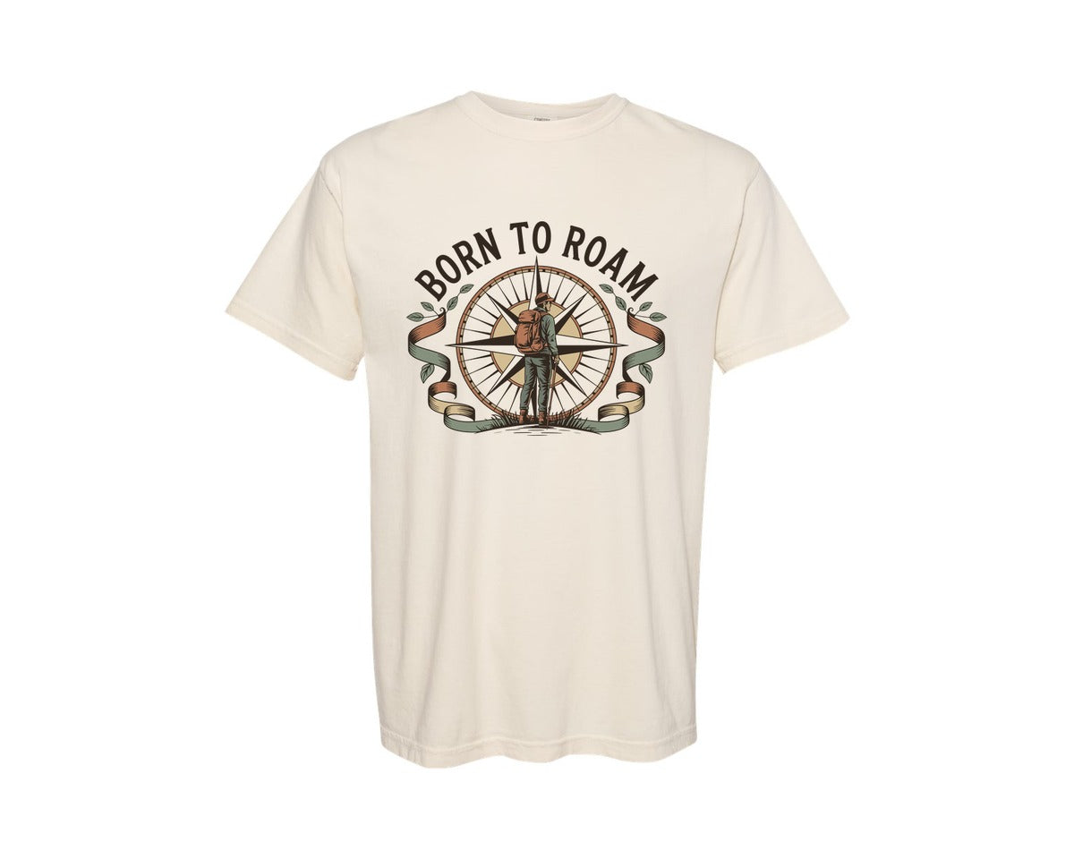 brand:Comfort Colors|color:Ivory|Camping T Shirt Design 777 Graphic T-Shirt