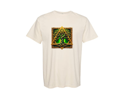 brand:Comfort Colors|color:Ivory|Celtic Tree Of Life Mystical Tree Graphic T-Shirt