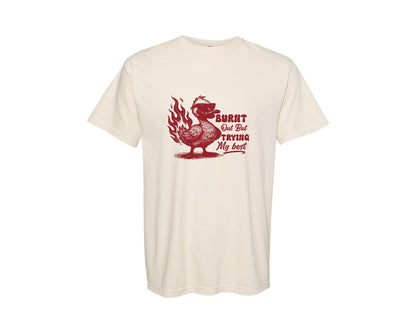 brand:Comfort Colors|color:Ivory|Fun Mental Health Design Self Care Graphic T-Shirt