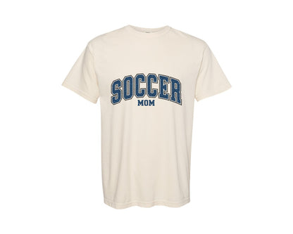 brand:Comfort Colors|color:Ivory|Soccer Mom Sport Mama 2 Graphic T-Shirt