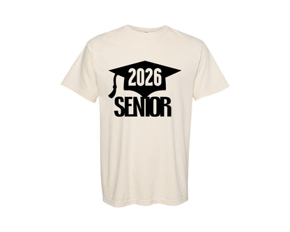 brand:Comfort Colors|color:Ivory|2026 Graduation Cake Topper Senior 2026 Graphic T-Shirt