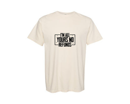 brand:Comfort Colors|color:Ivory|Funny Valentine Shirt Graphic T-Shirt