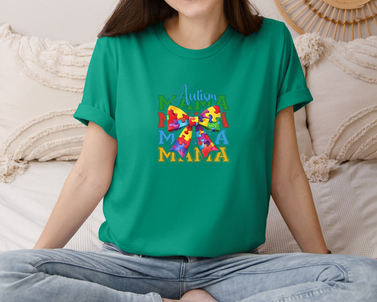 brand:Bella Canvas|color:Kelly|Autism Awareness Autism Graphic T-Shirt