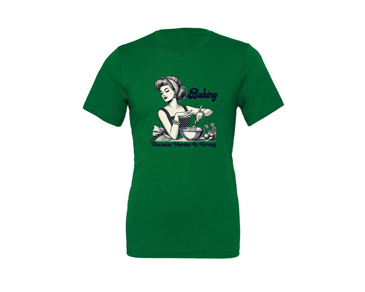 brand:Generic|color:Kelly|Trendy Vintage Graphic T-Shirt