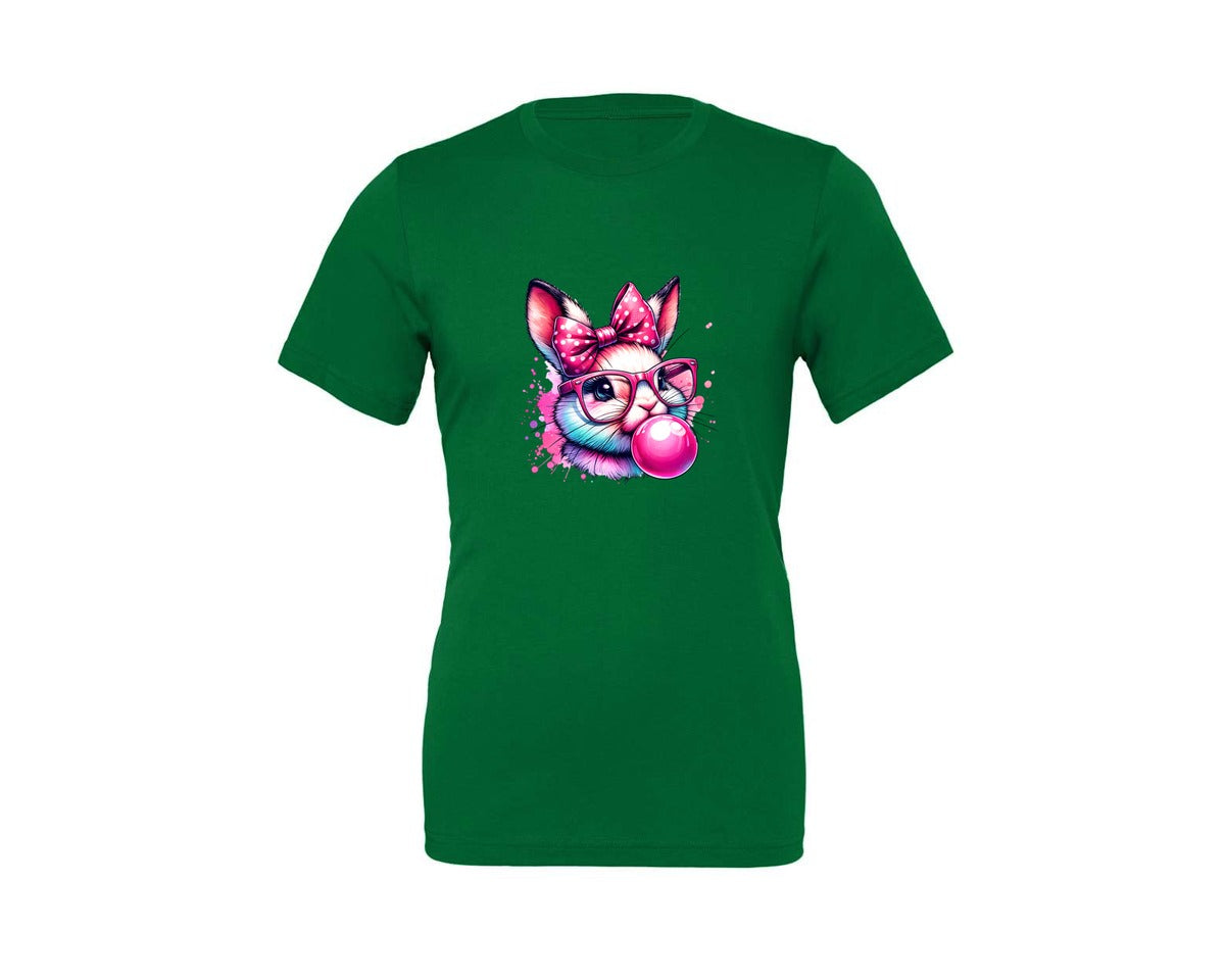 brand:Generic|color:Kelly|Hipster Bunny T Shirt Design Graphic T-Shirt