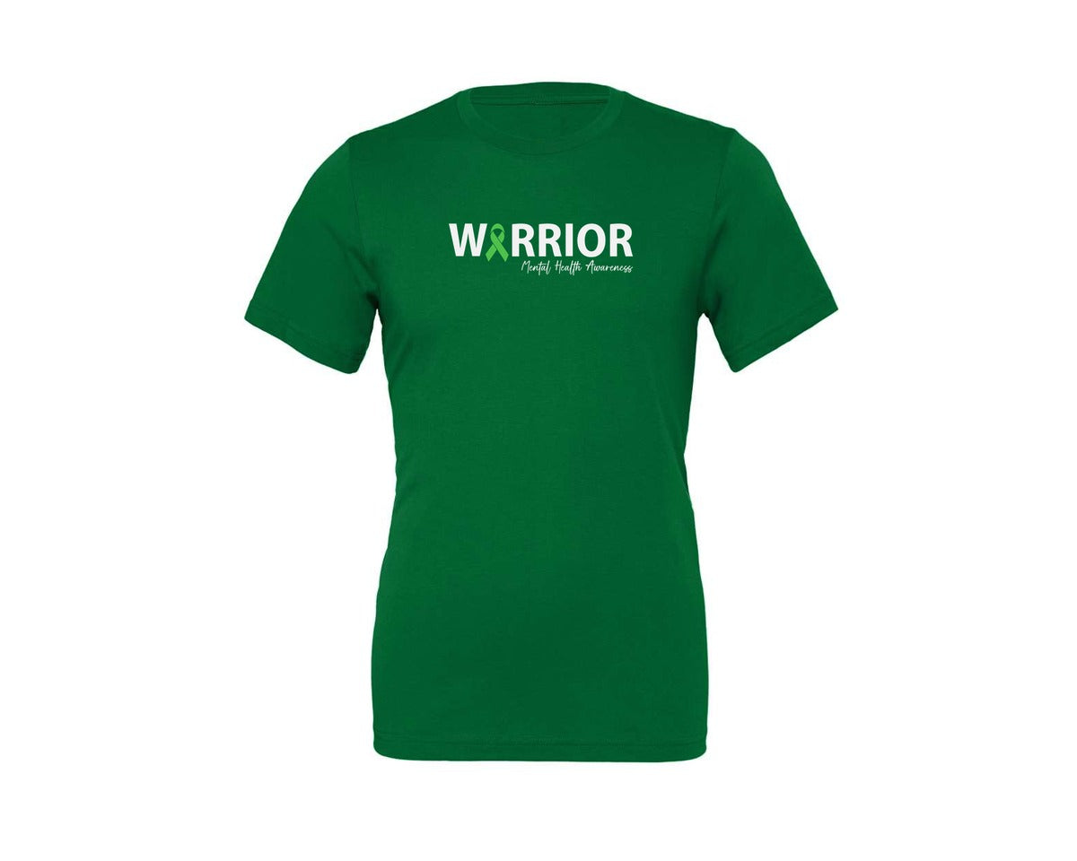 brand:Generic|color:Kelly|Mental Health Awareness Green Ribbon T S 2 Graphic T-Shirt