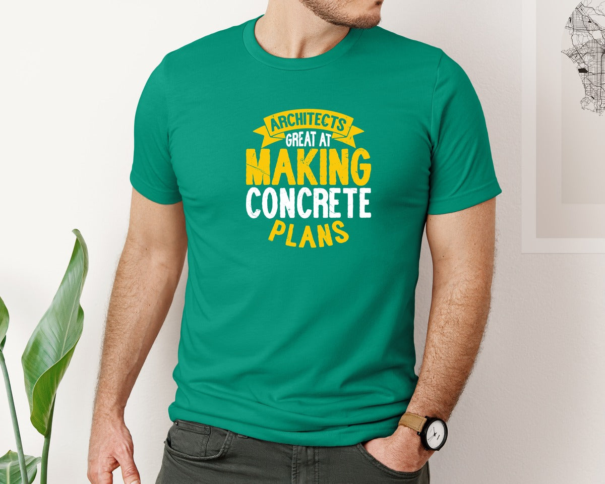 brand:Bella Canvas|color:Kelly|Architect Architecture T Shirt Design 68 Graphic T-Shirt