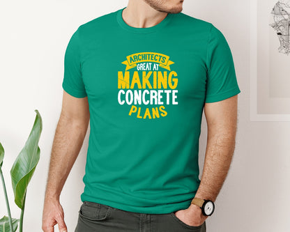 brand:Bella Canvas|color:Kelly|Architect Architecture T Shirt Design 68 Graphic T-Shirt